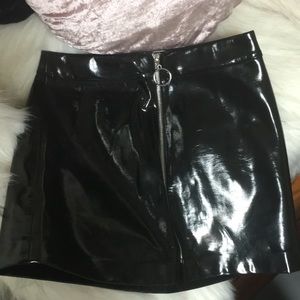 Shiny sexy skirt